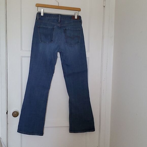 Levi's 553 Mid Rise Boot Cut Women's Jeans Size 6S - Picture 2 of 12